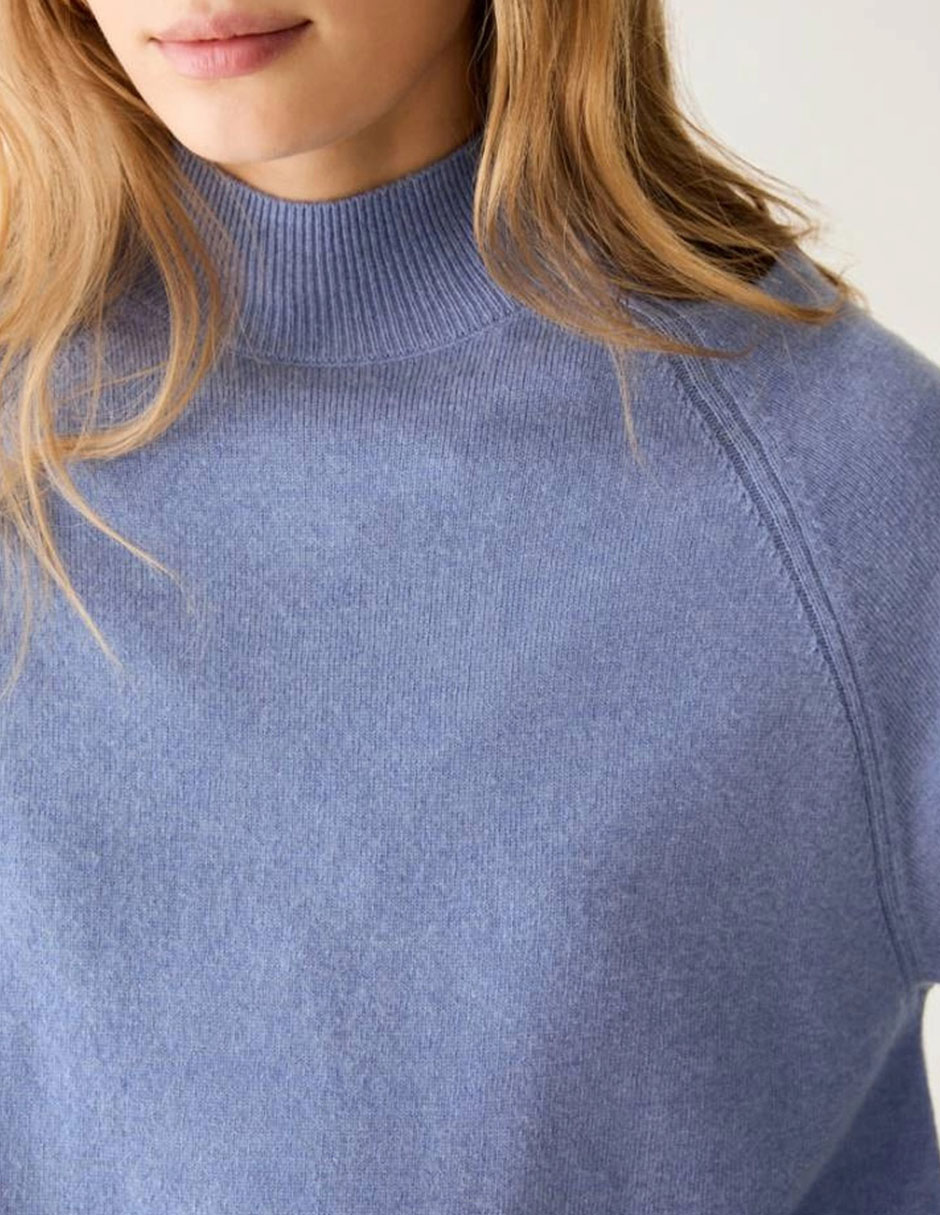 Suéter cuello alto para mujer 3