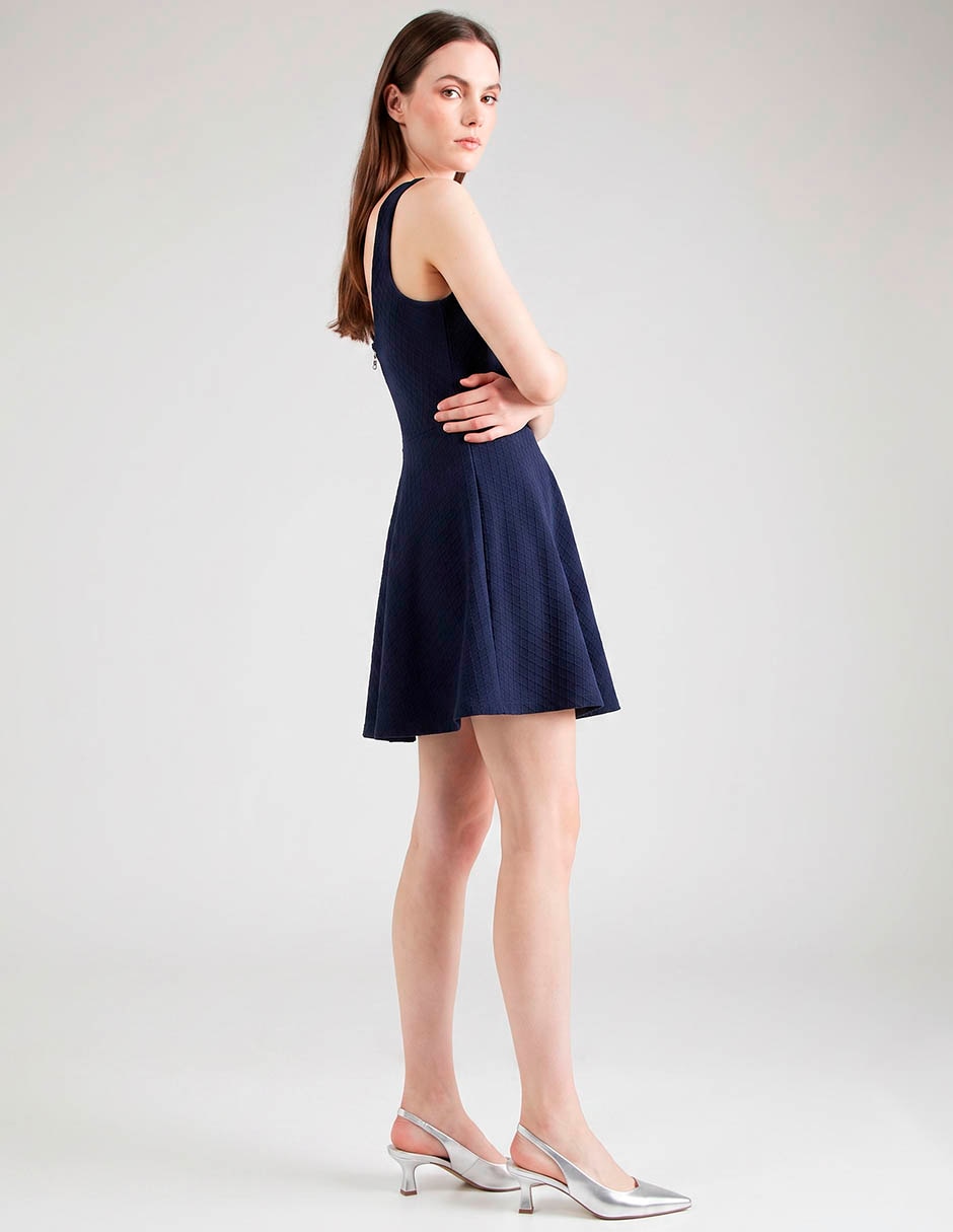 Vestido corto casual hugo para mujer