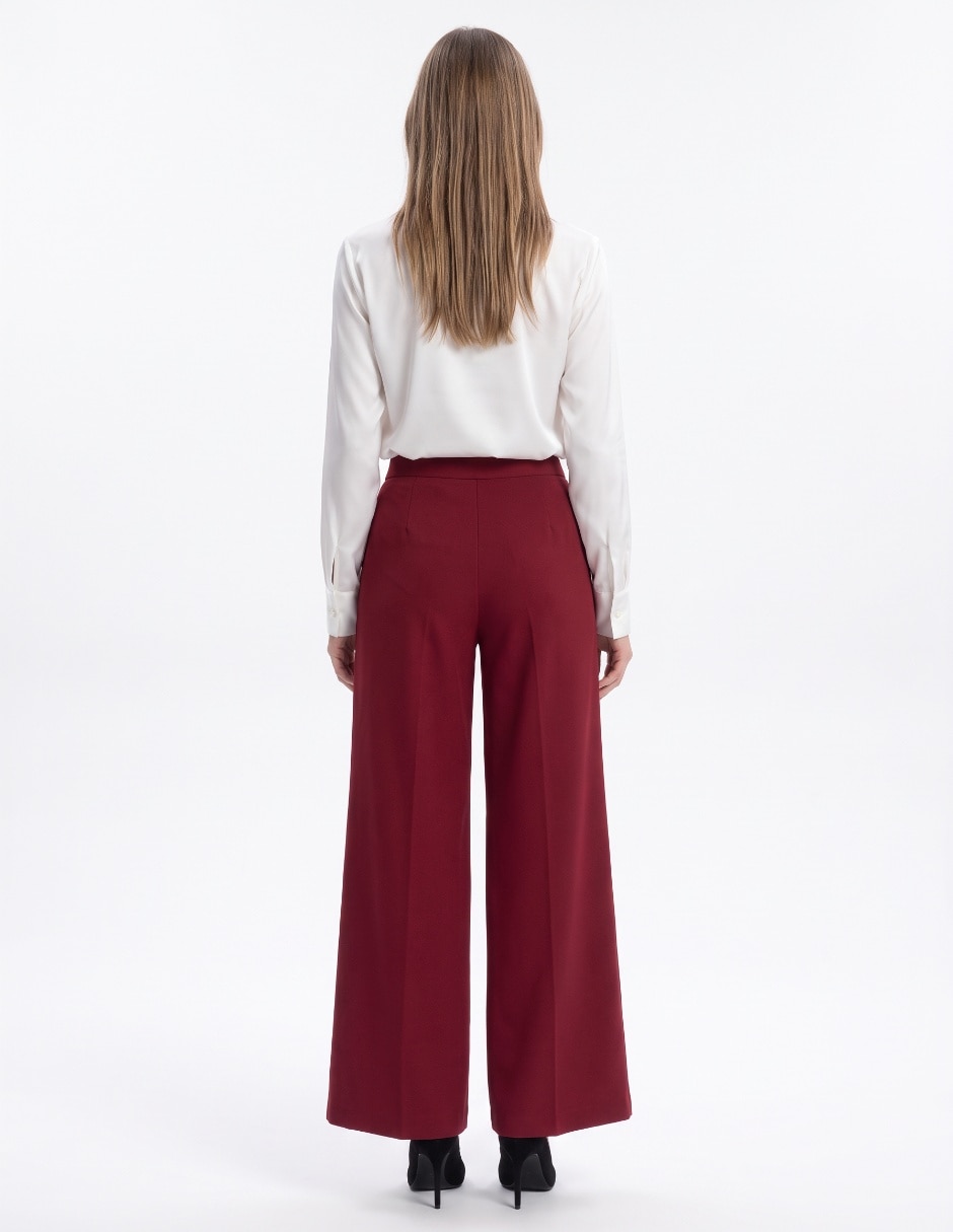 Pantalón acampanado para mujer 2