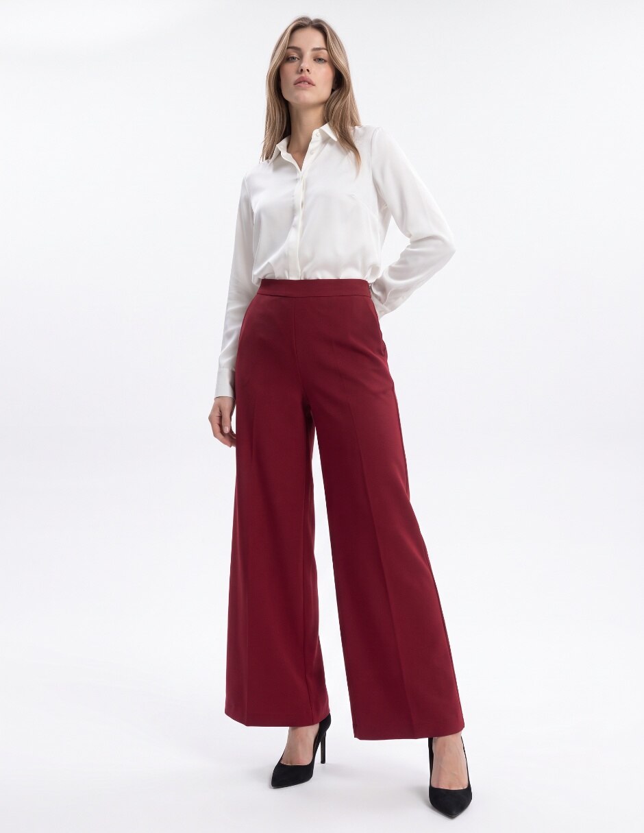 Pantalón acampanado para mujer 3