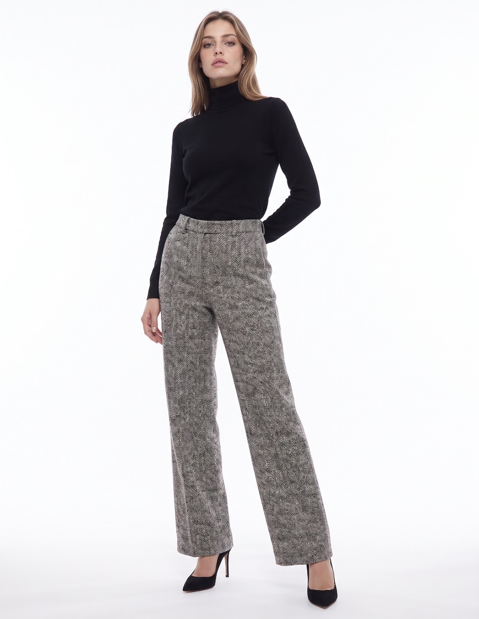 Pantalón acampanado para mujer 3