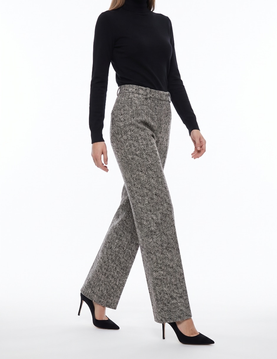 Pantalón acampanado para mujer 4