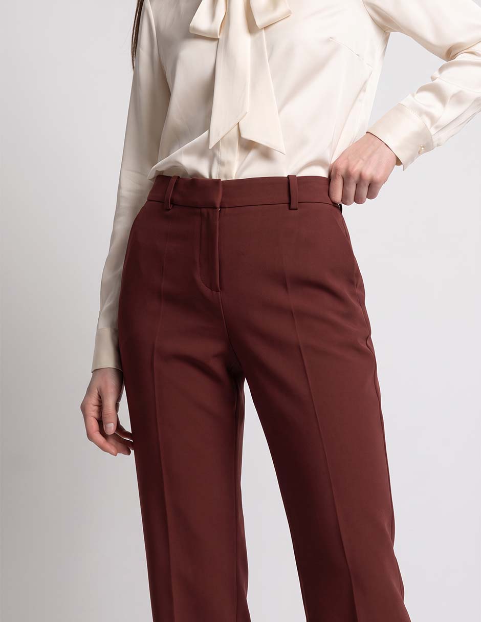Pantalón de vestir slim para mujer 2