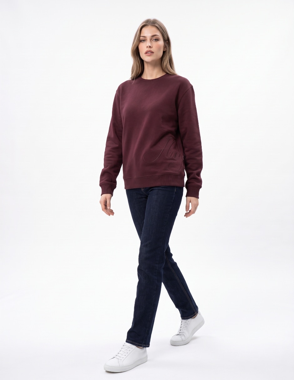 Sudadera sin capucha para mujer 3