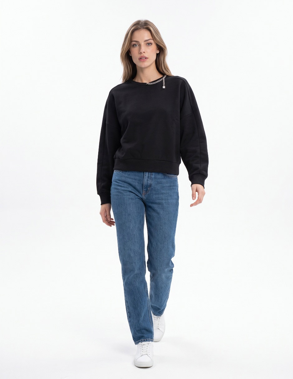 Sudadera sin capucha para mujer Sudadera sin capucha para mujer