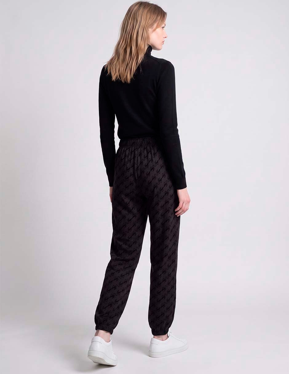 Pants amplio elástico para mujer 4