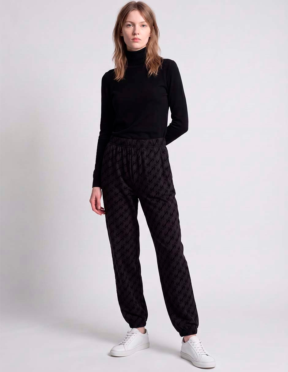 Pants amplio elástico para mujer 3