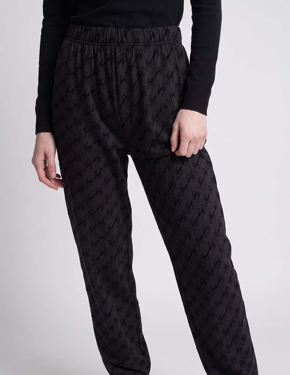 Pants amplio elástico para mujer 2
