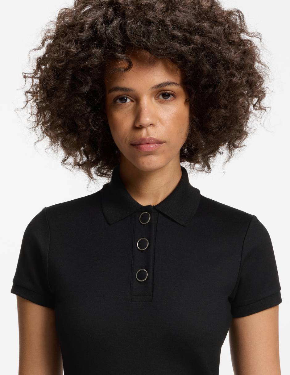 Playera tipo polo hugo para mujer
