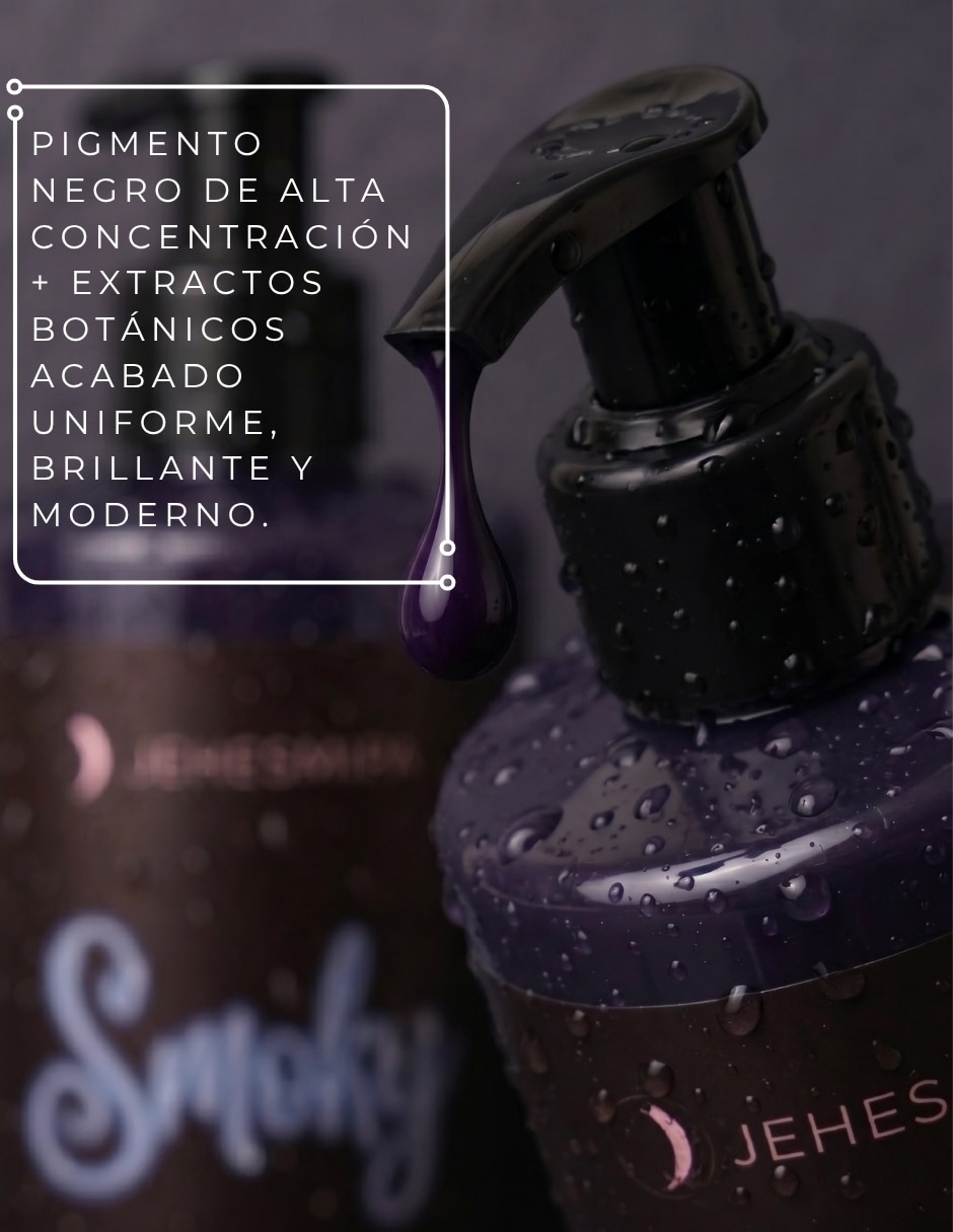 Shampoo matizador de canas para cabello teñido DÚO SMOKY MATIZ 5