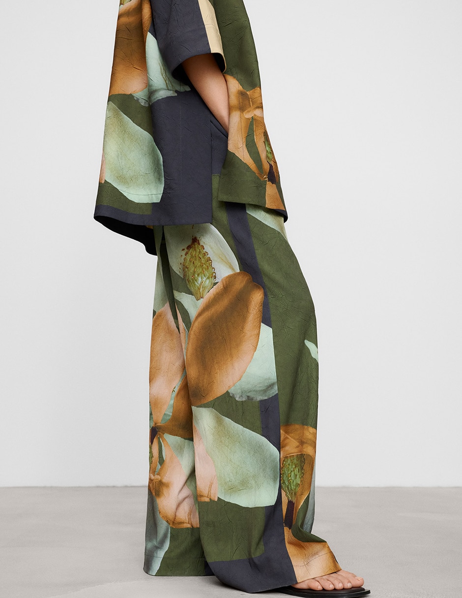 Pantalón relaxed relajado para mujer