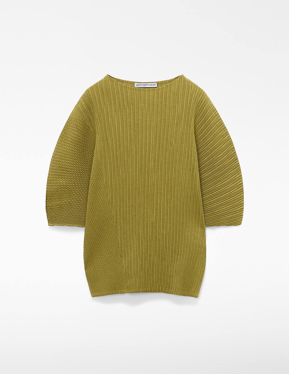 Blusa Adolfo Dominguez manga al codo para mujer