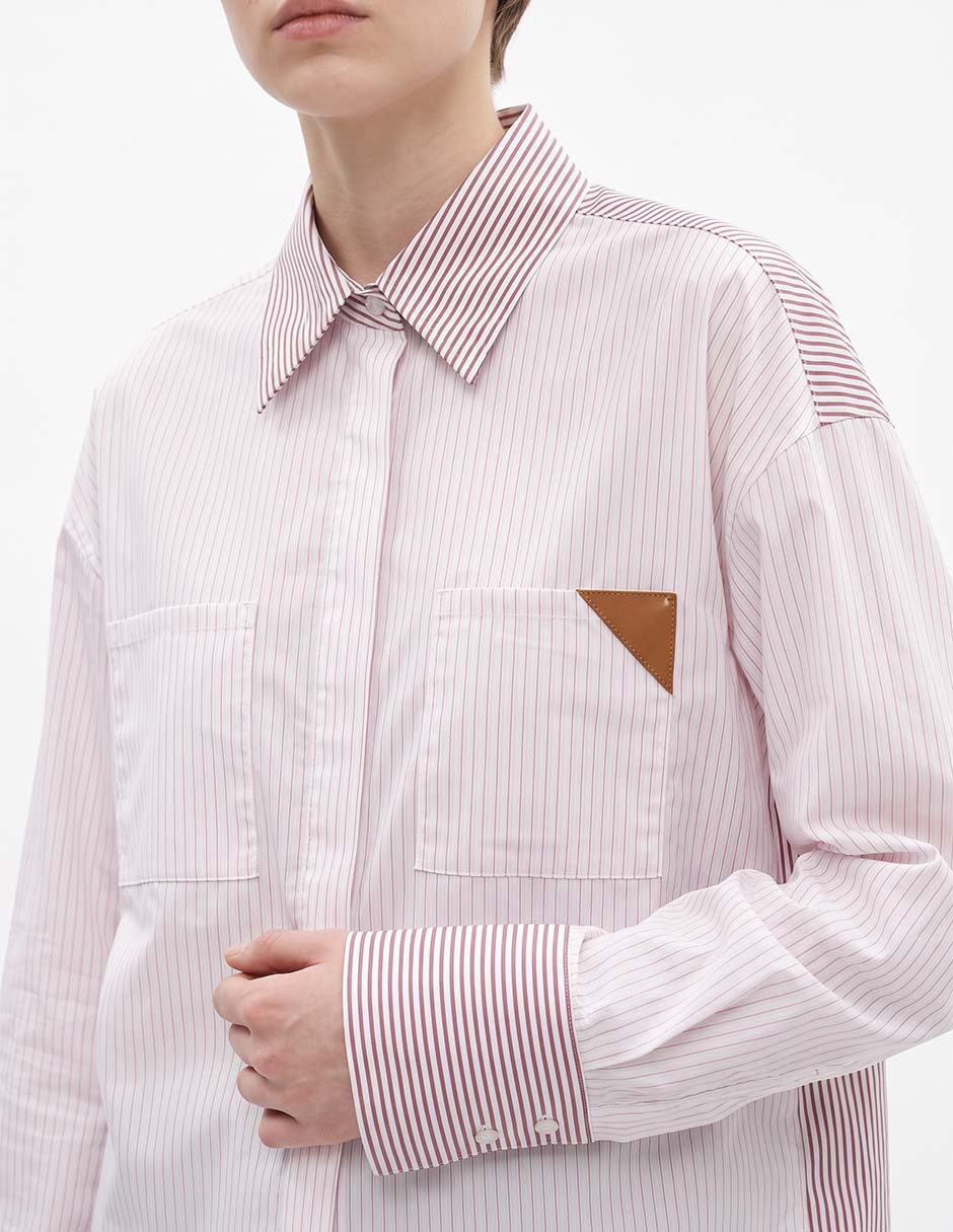Camisa de algodón manga larga para mujer 2