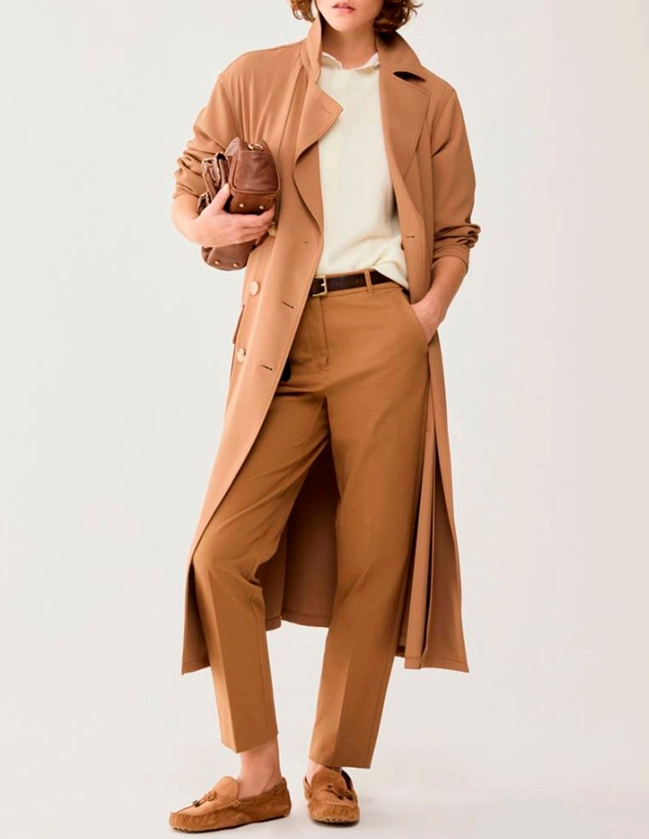 Pantalón de vestir straight para mujer