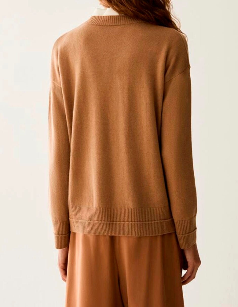Suéter cuello redondo para mujer 3