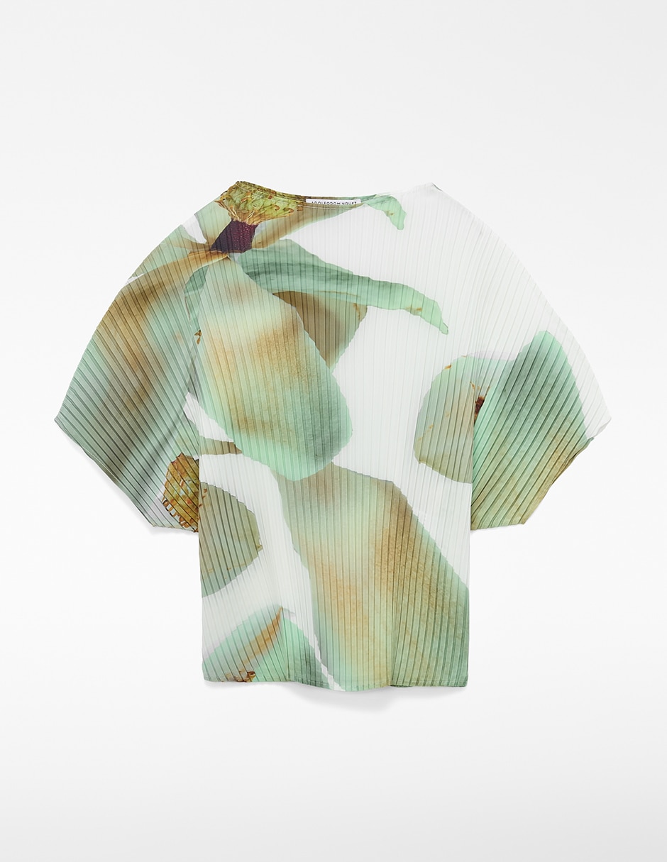Blusa manga al codo para mujer 2