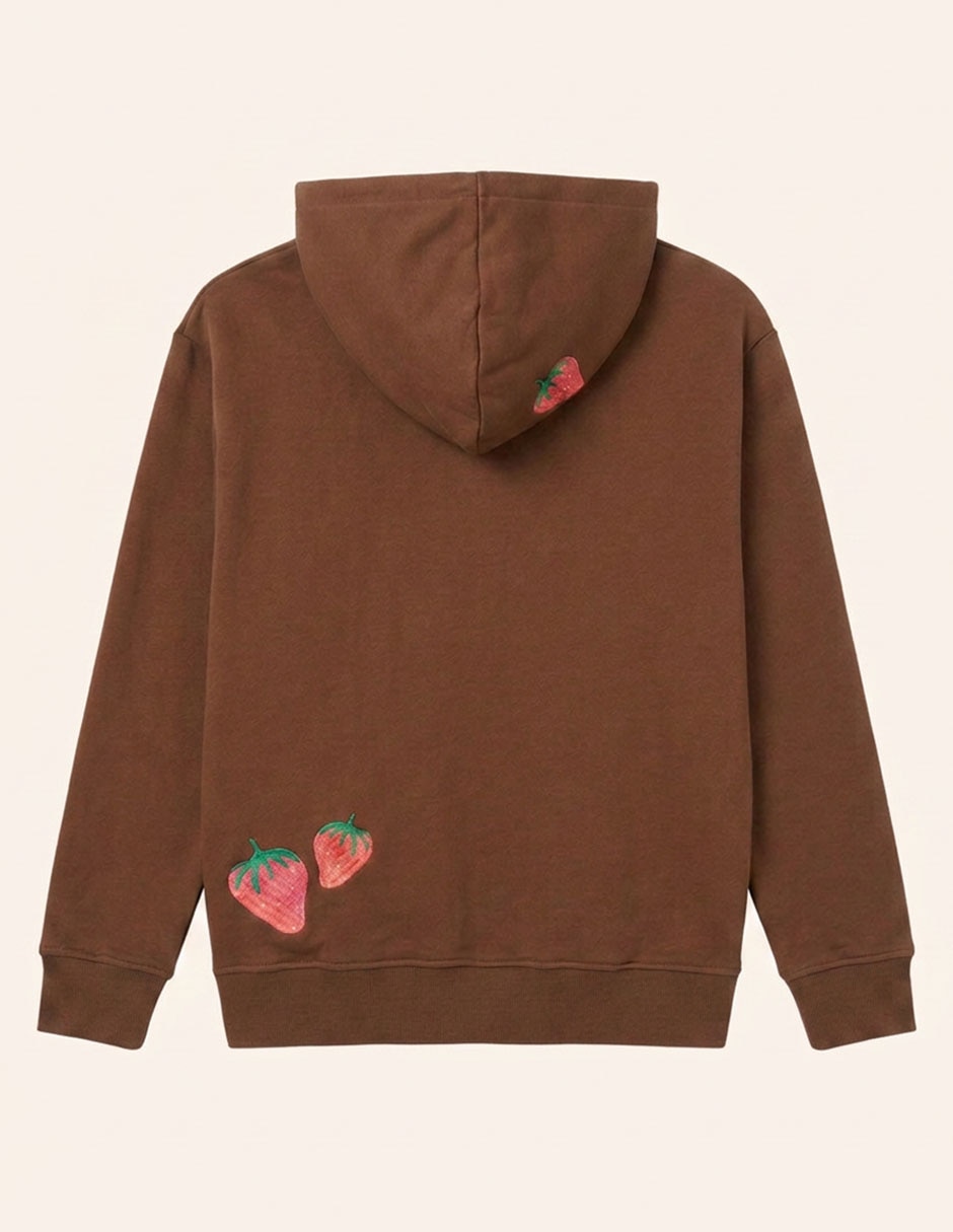 Sudadera con capucha y bolsa para mujer 3
