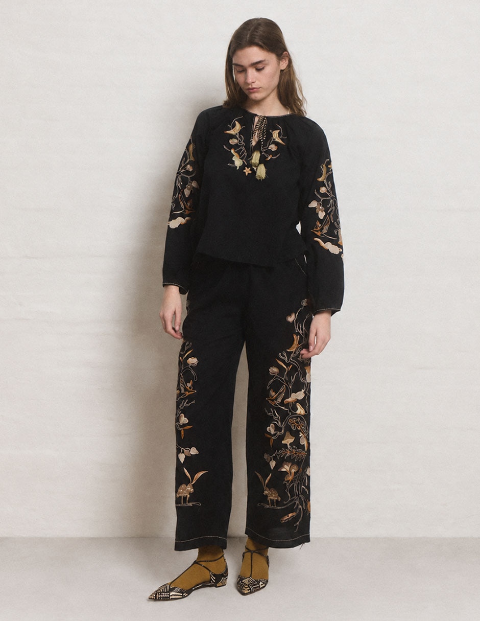 Pantalón amplio para mujer Pantalón amplio para mujer