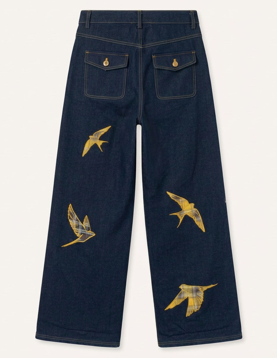 Jeans wide leg para mujer 3