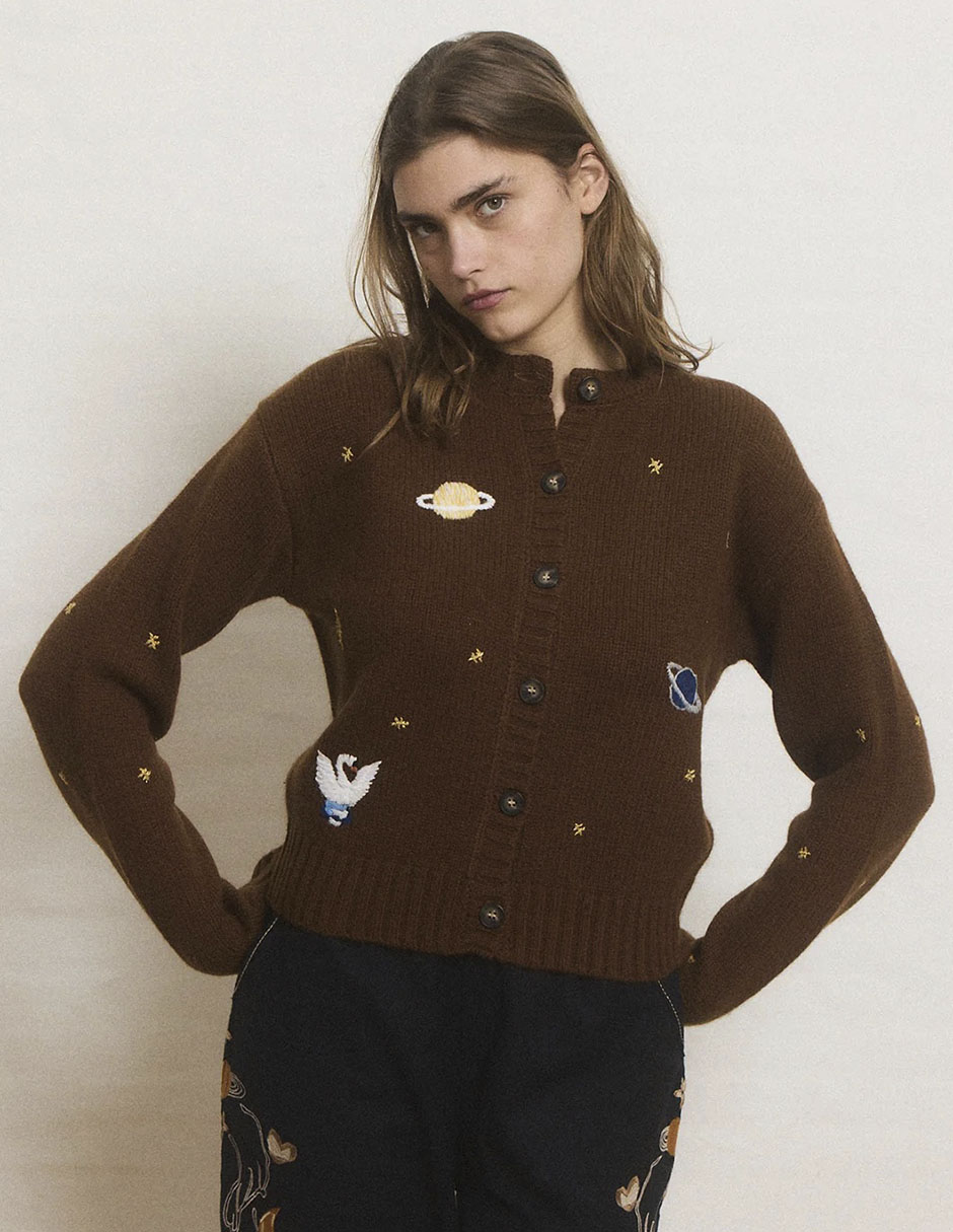 Suéter cuello redondo para mujer Suéter cuello redondo para mujer