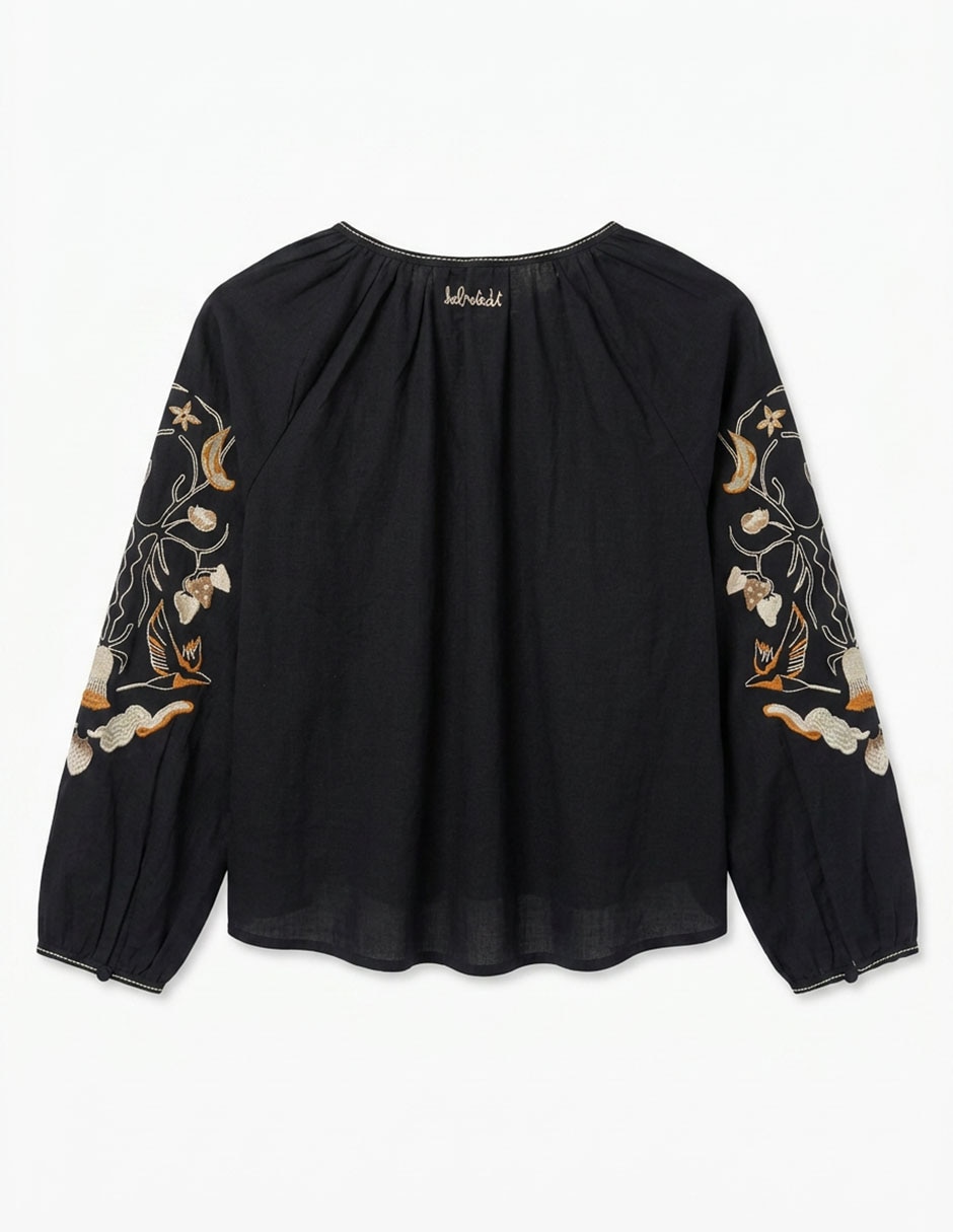Blusa manga larga para mujer 3