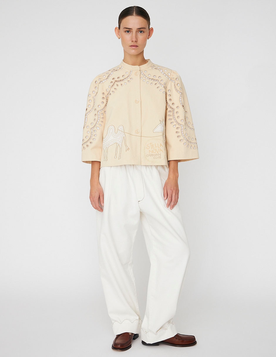 Chamarra casual de algodón para mujer 4