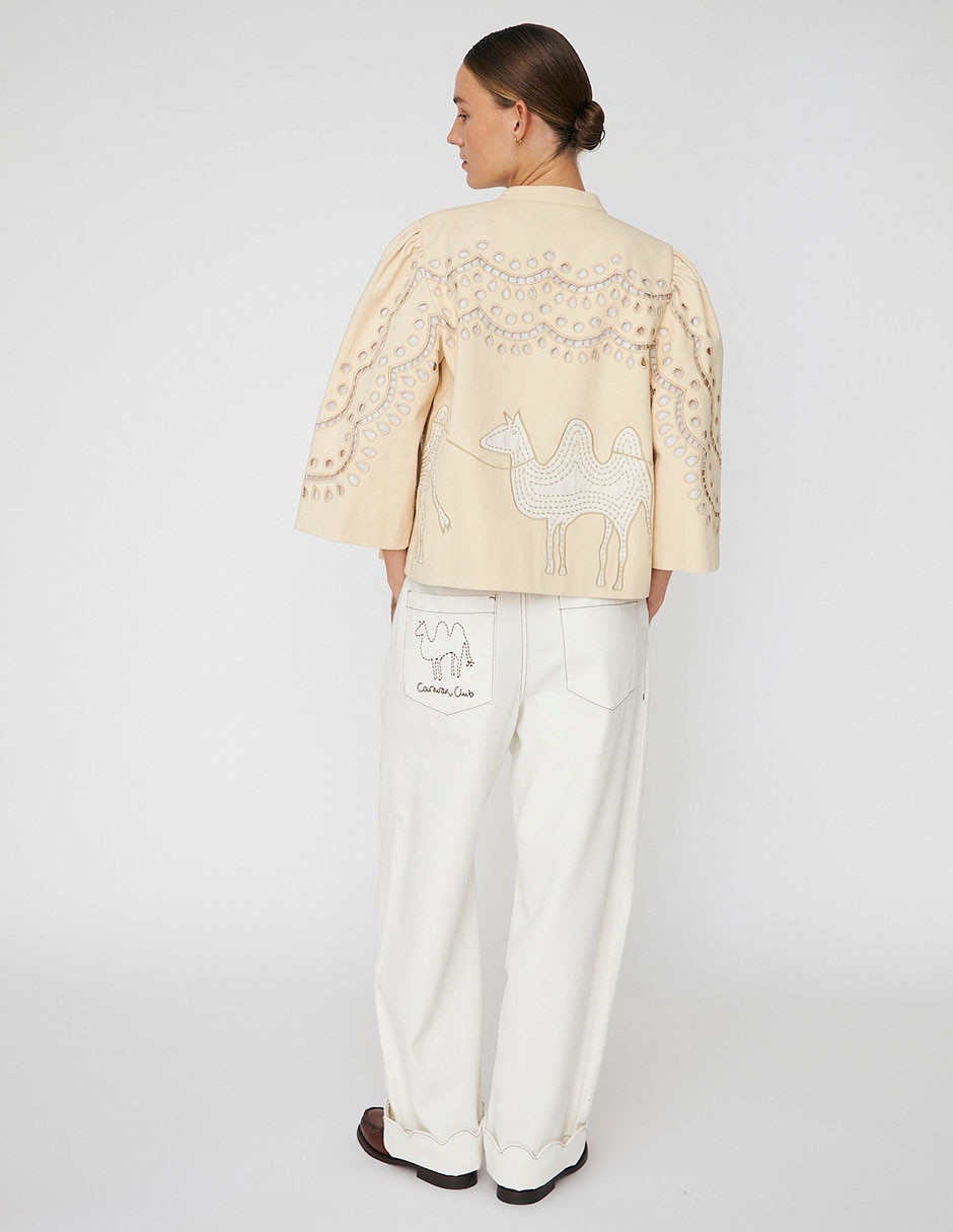 Chamarra casual de algodón para mujer 3