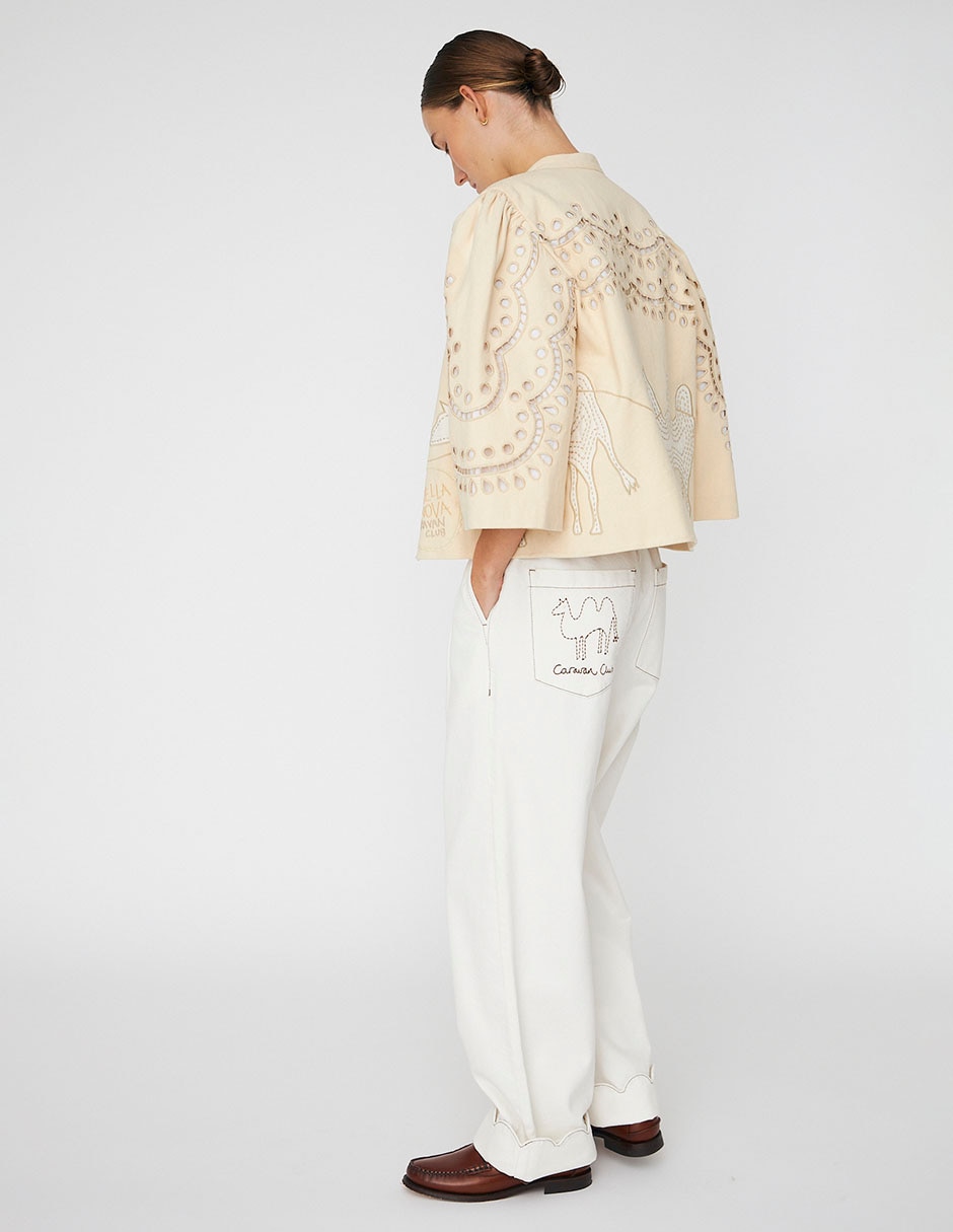 Chamarra casual de algodón para mujer 2