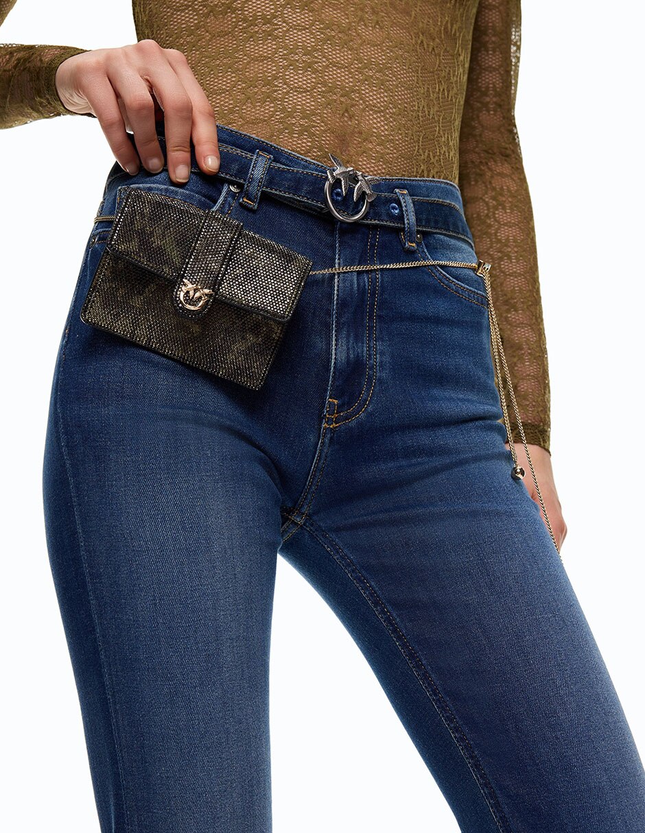 Jeans boot corte cadera para mujer 3