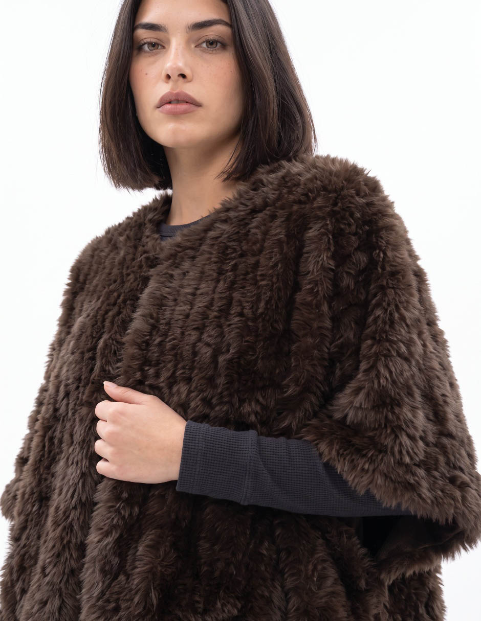 Capa/poncho/kimono lieb para mujer 4