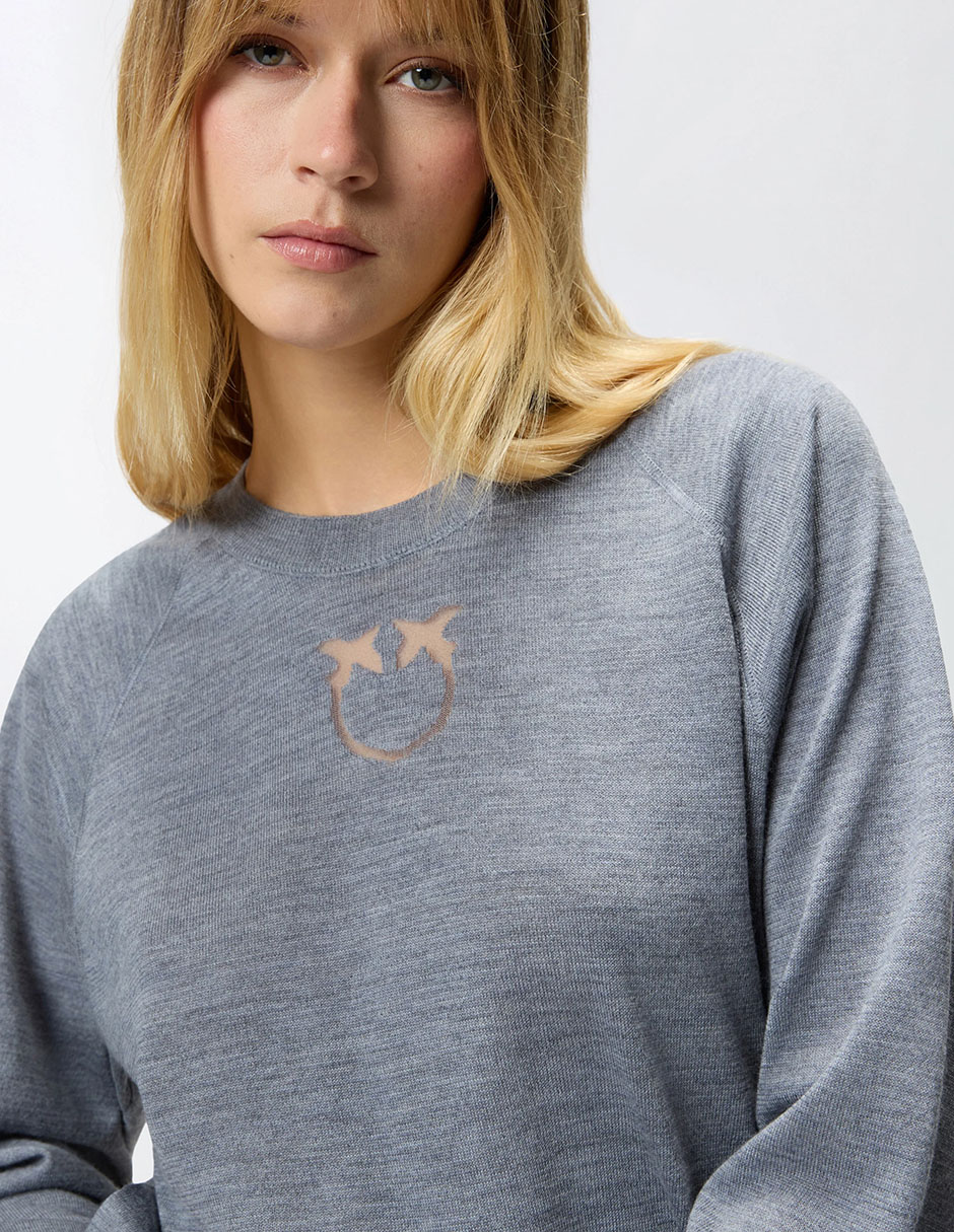 Suéter cuello redondo para mujer 2