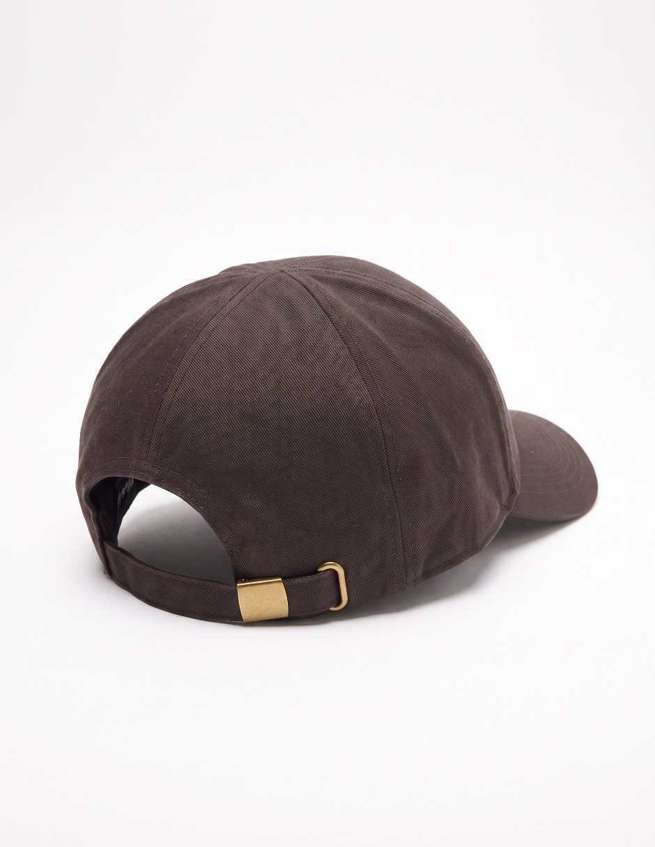Gorra visera curva correa ajustable casual para hombre 2