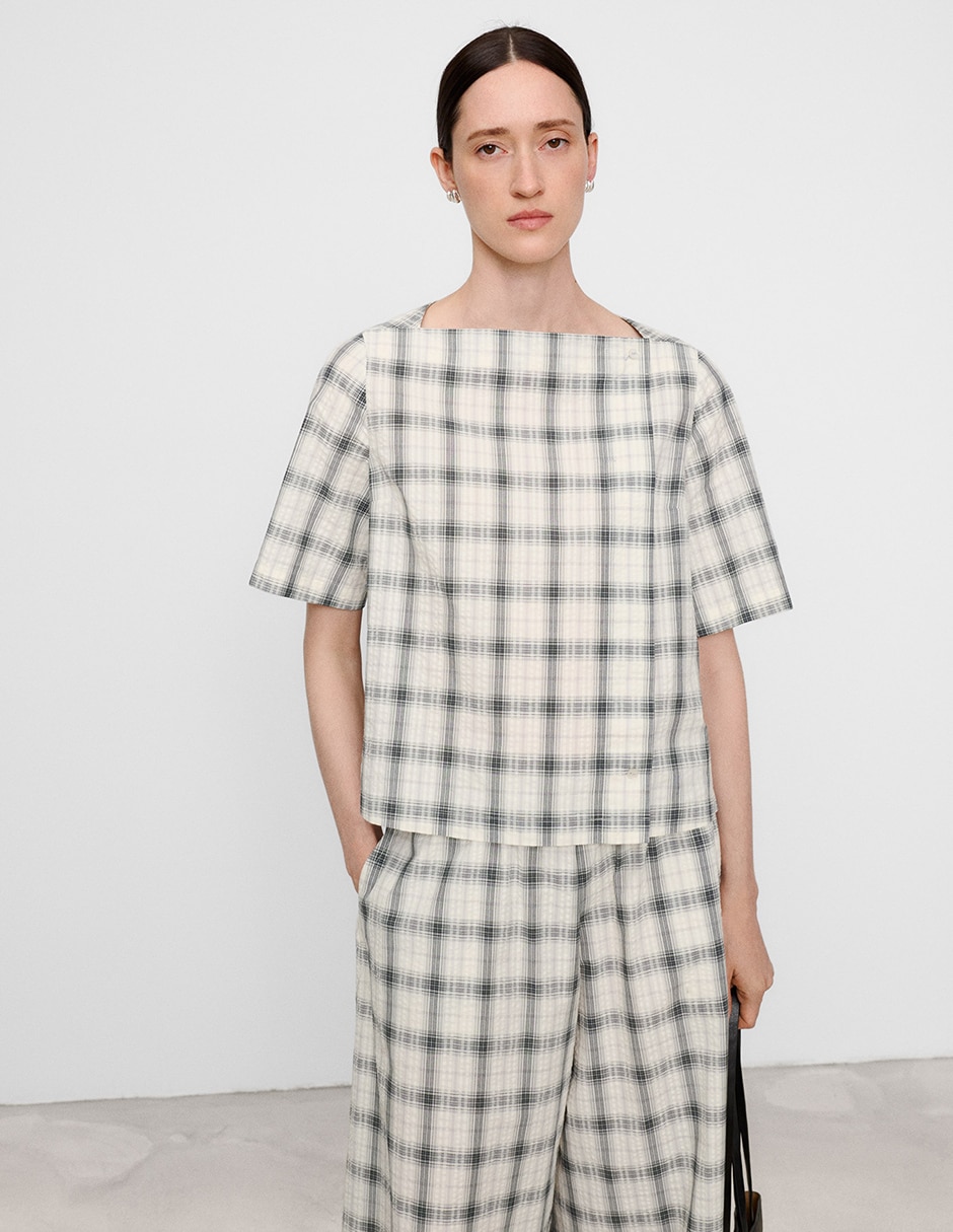 Blusa Alexis manga 3/4 para mujer Blusa Alexis manga 3/4 para mujer