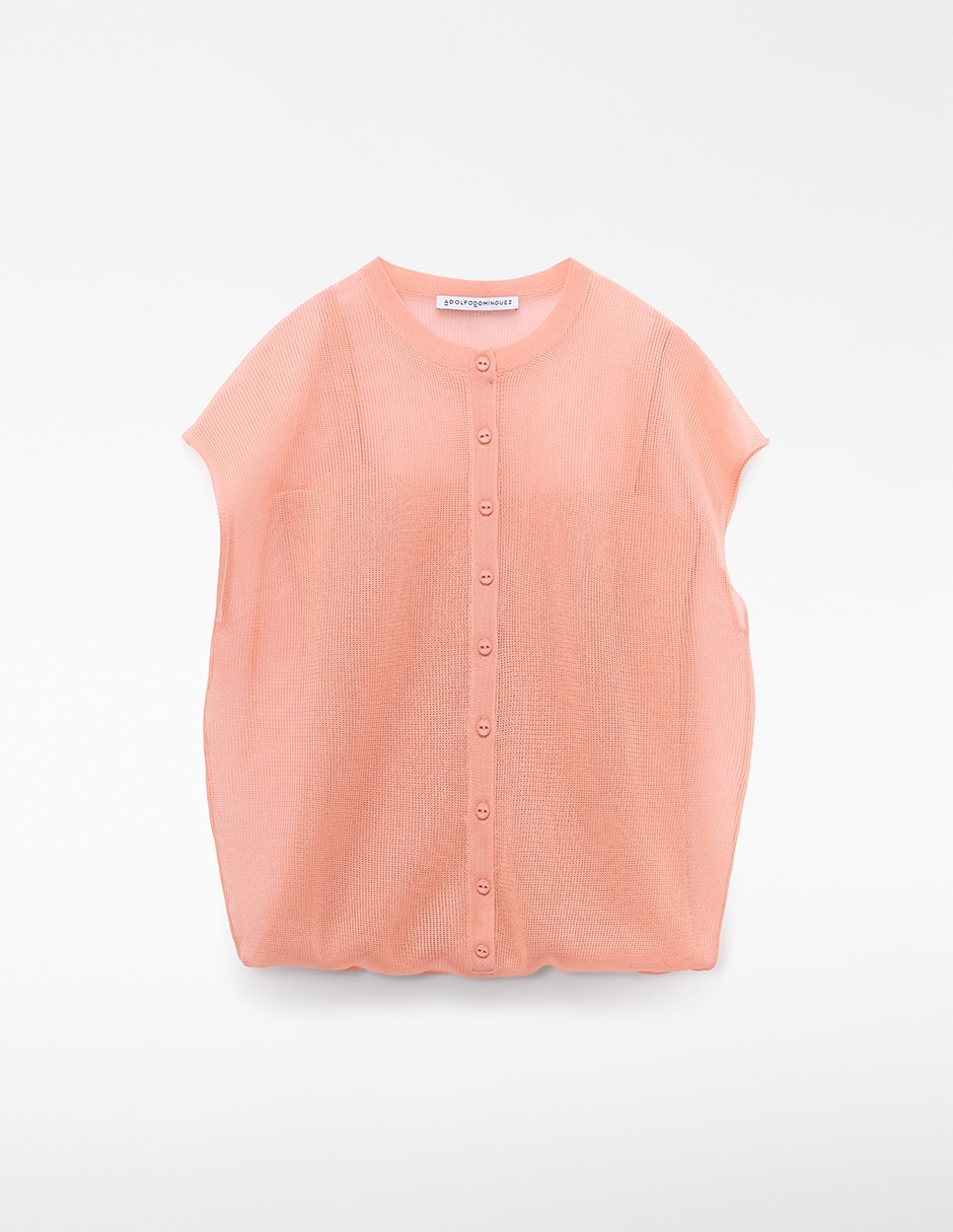 Blusa manga corta para mujer 4