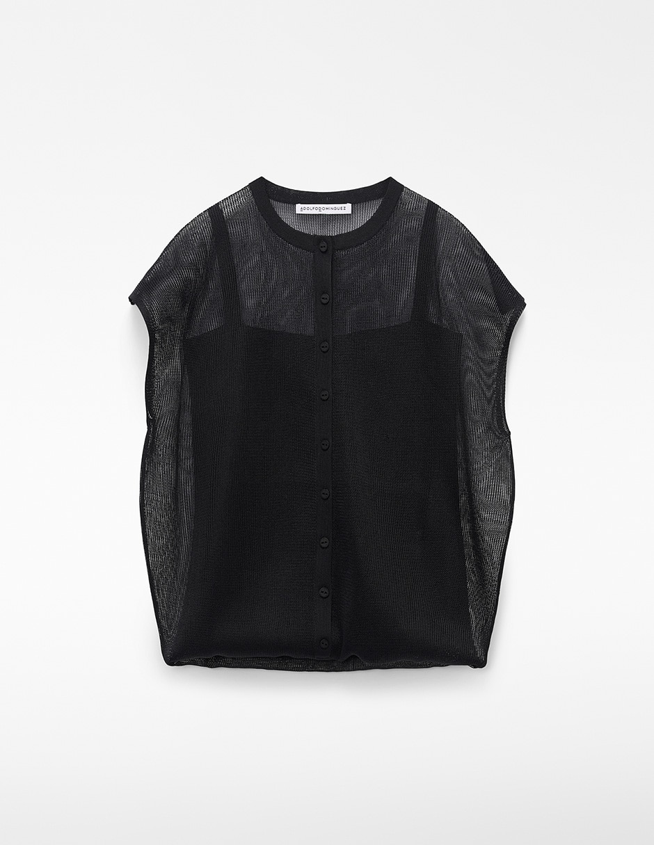 Blusa manga corta para mujer 5