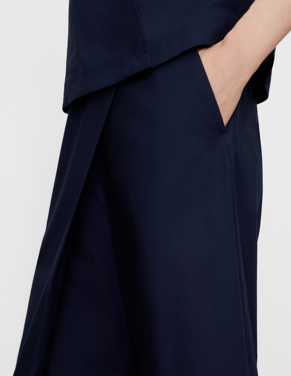 Pantalón coulotte wide leg para mujer 2