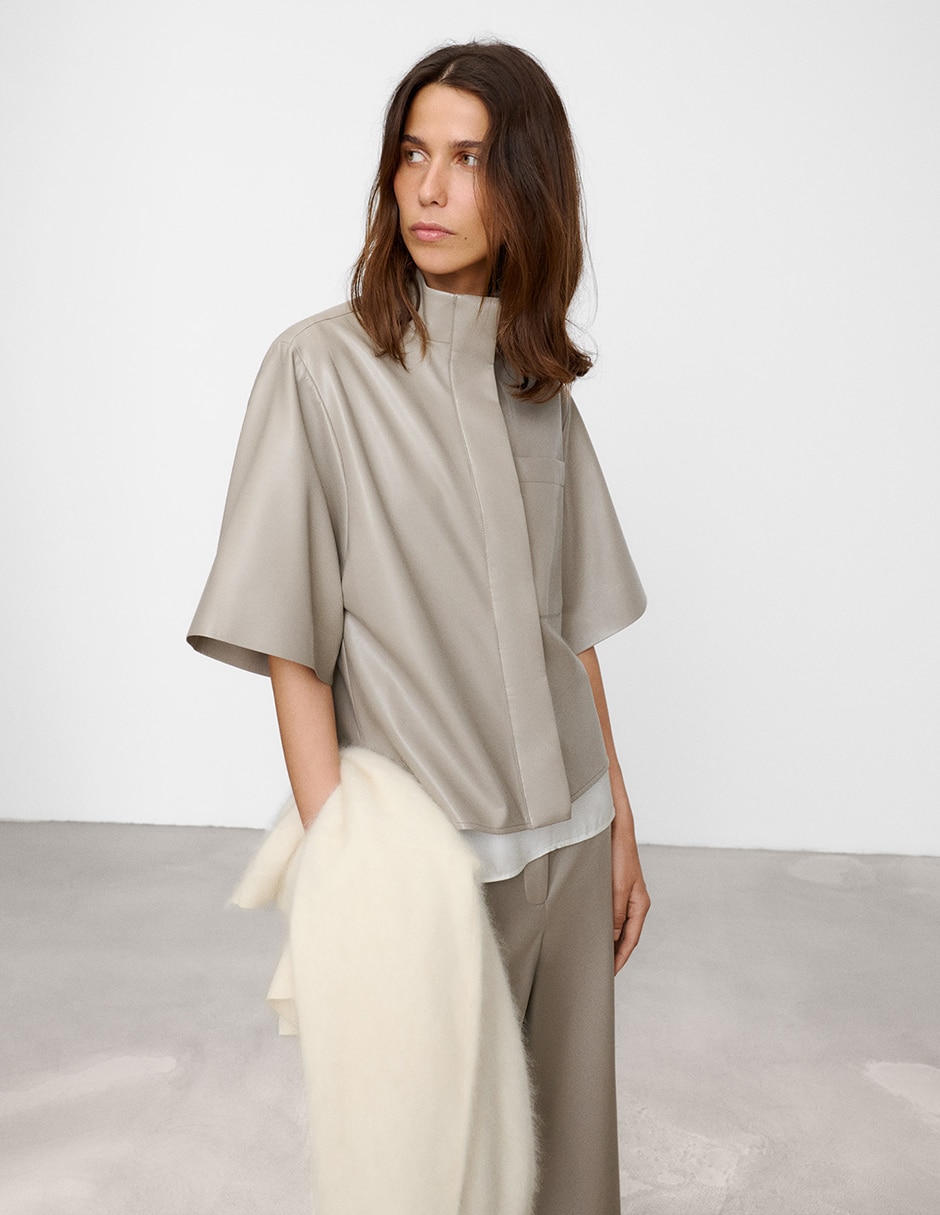 Camisa manga al codo para mujer Camisa manga al codo para mujer