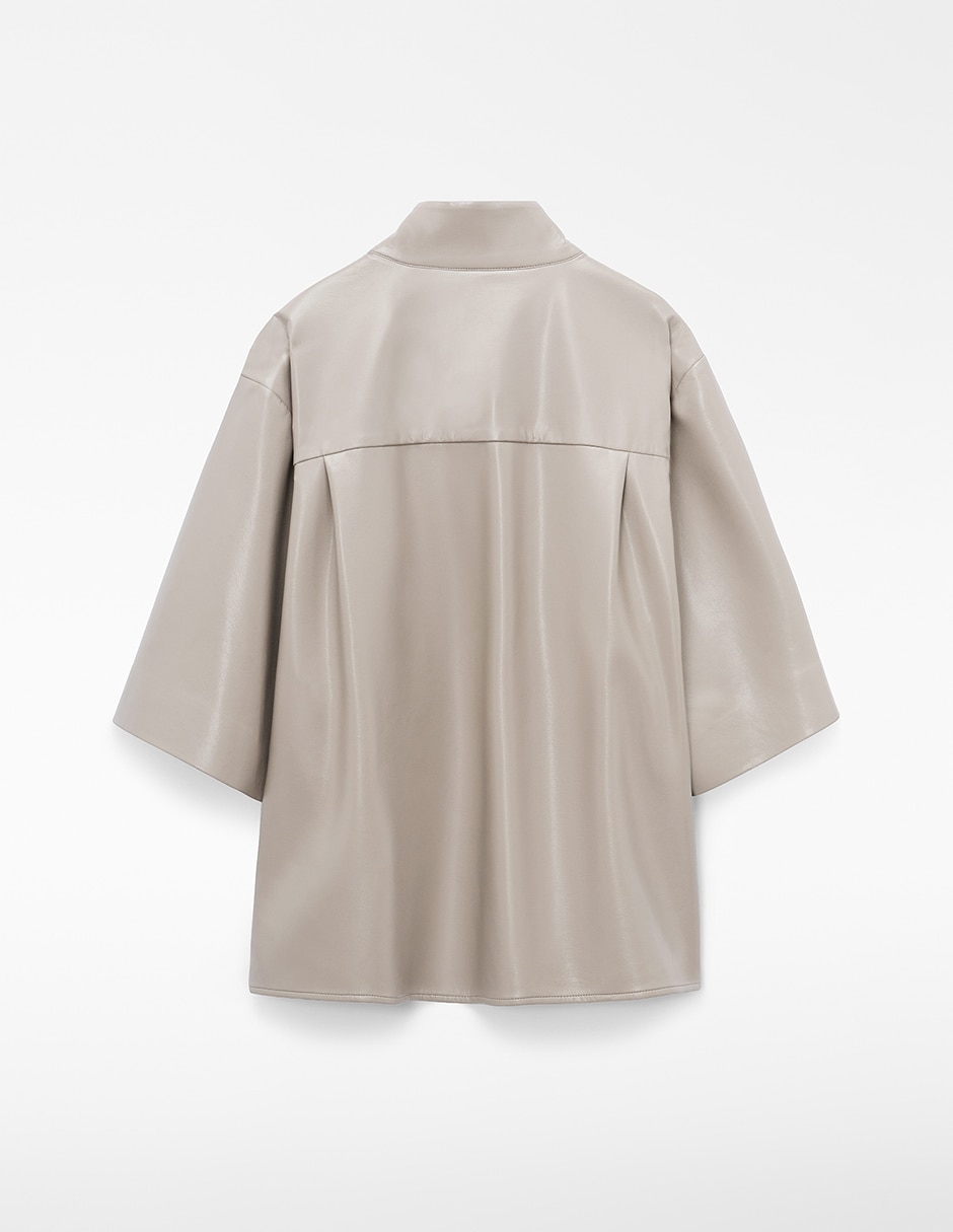 Camisa manga al codo para mujer 6