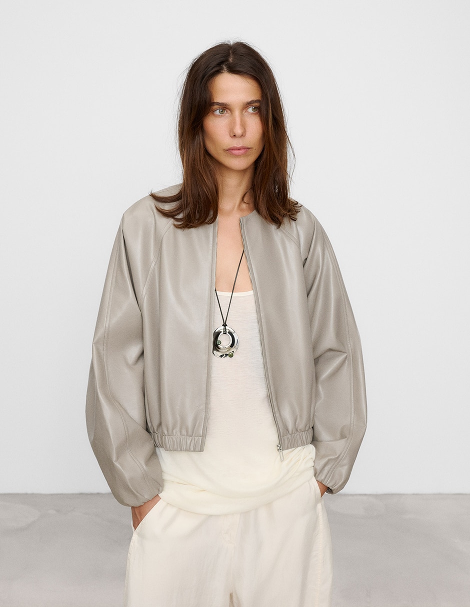 Chamarra bomber para mujer