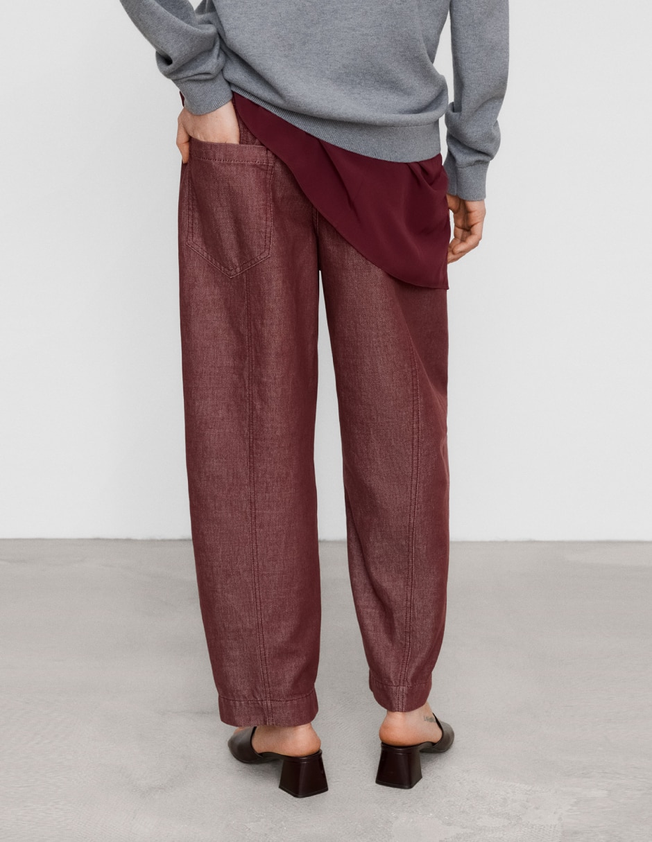 Pantalón regular para mujer 4