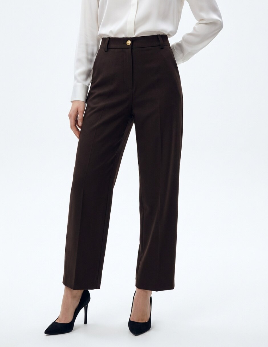 Pantalón formal straight para mujer Pantalón formal straight para mujer
