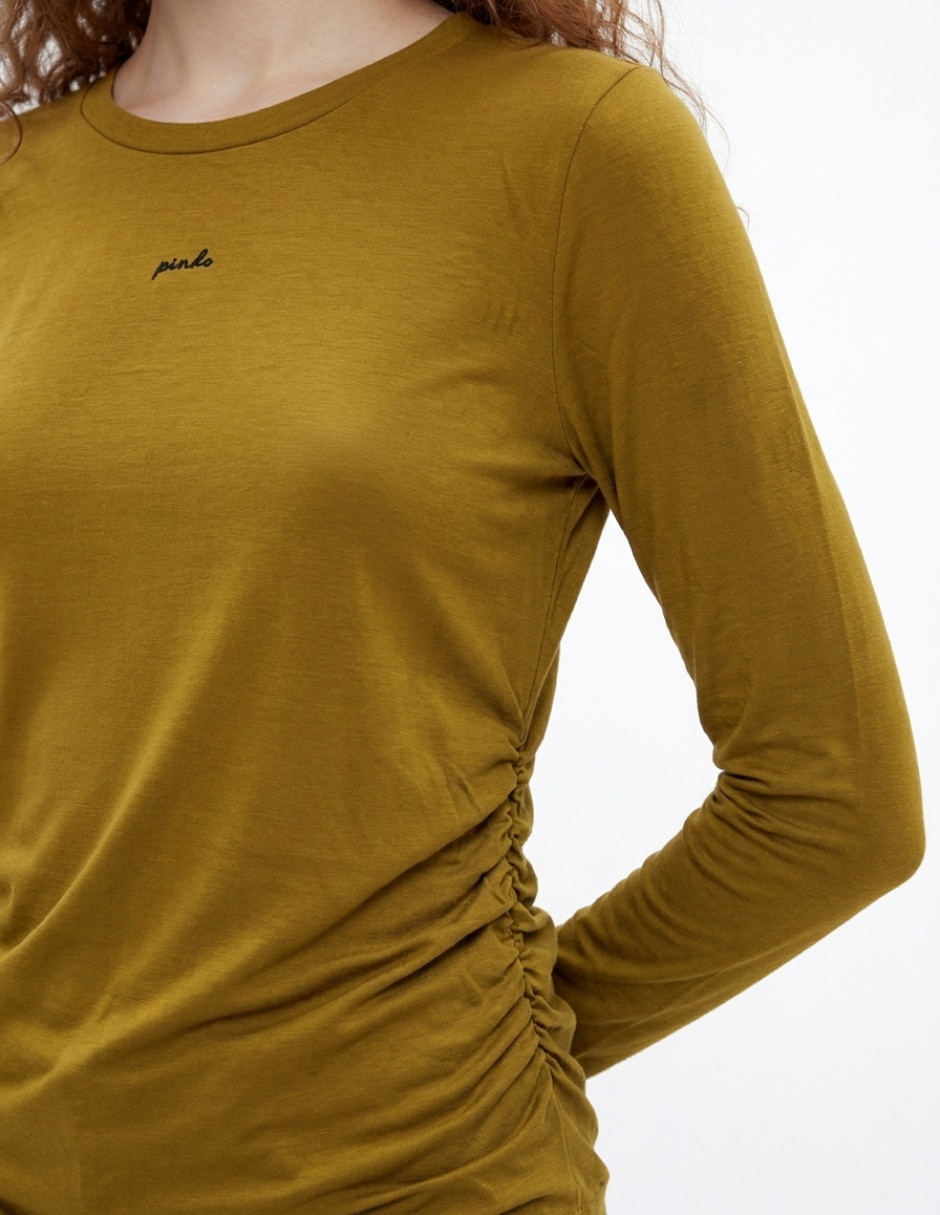Suéter cuello redondo para mujer 4