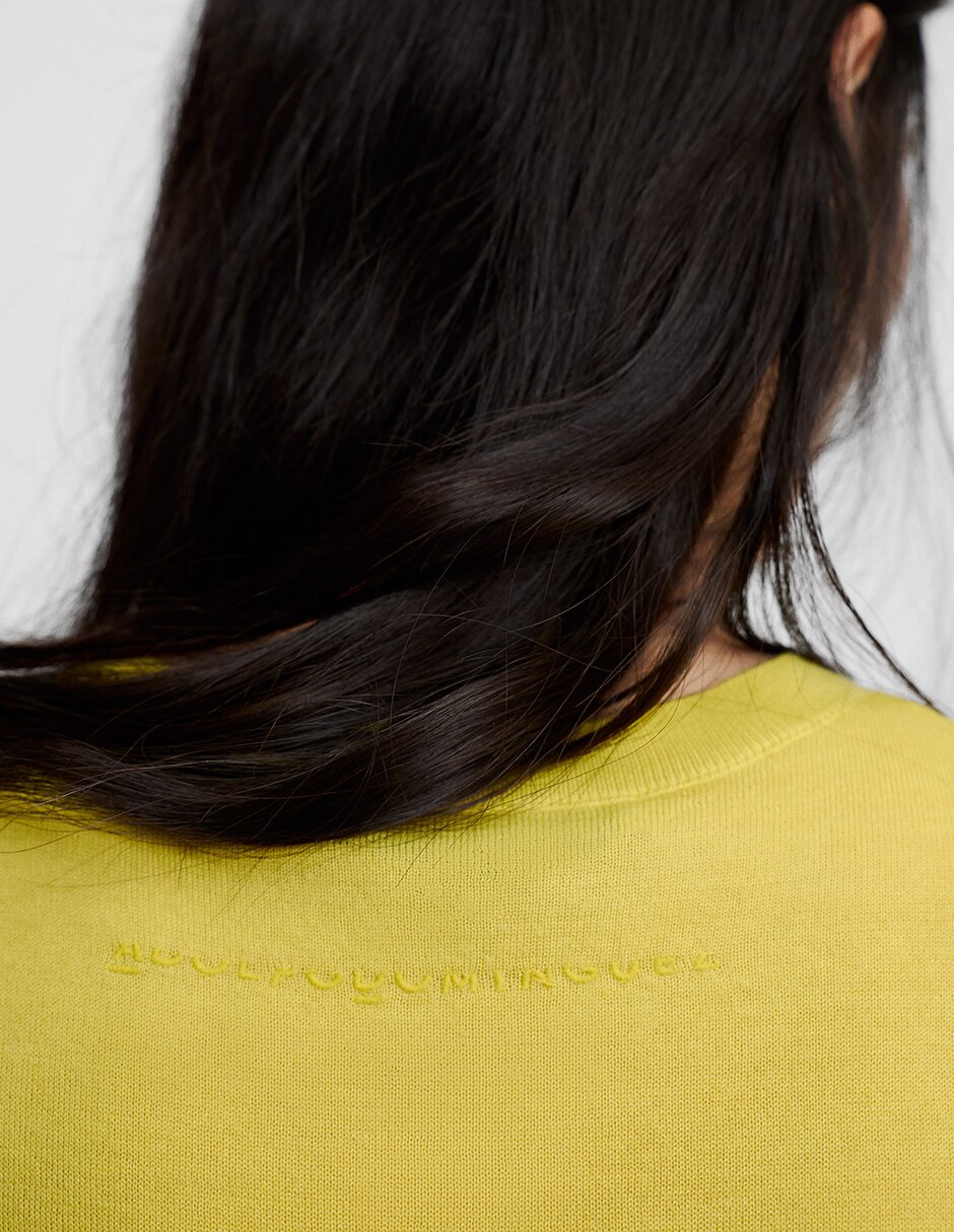 Blusa manga al codo para mujer 6