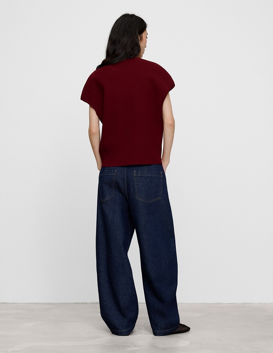 Blusa manga corta para mujer 4