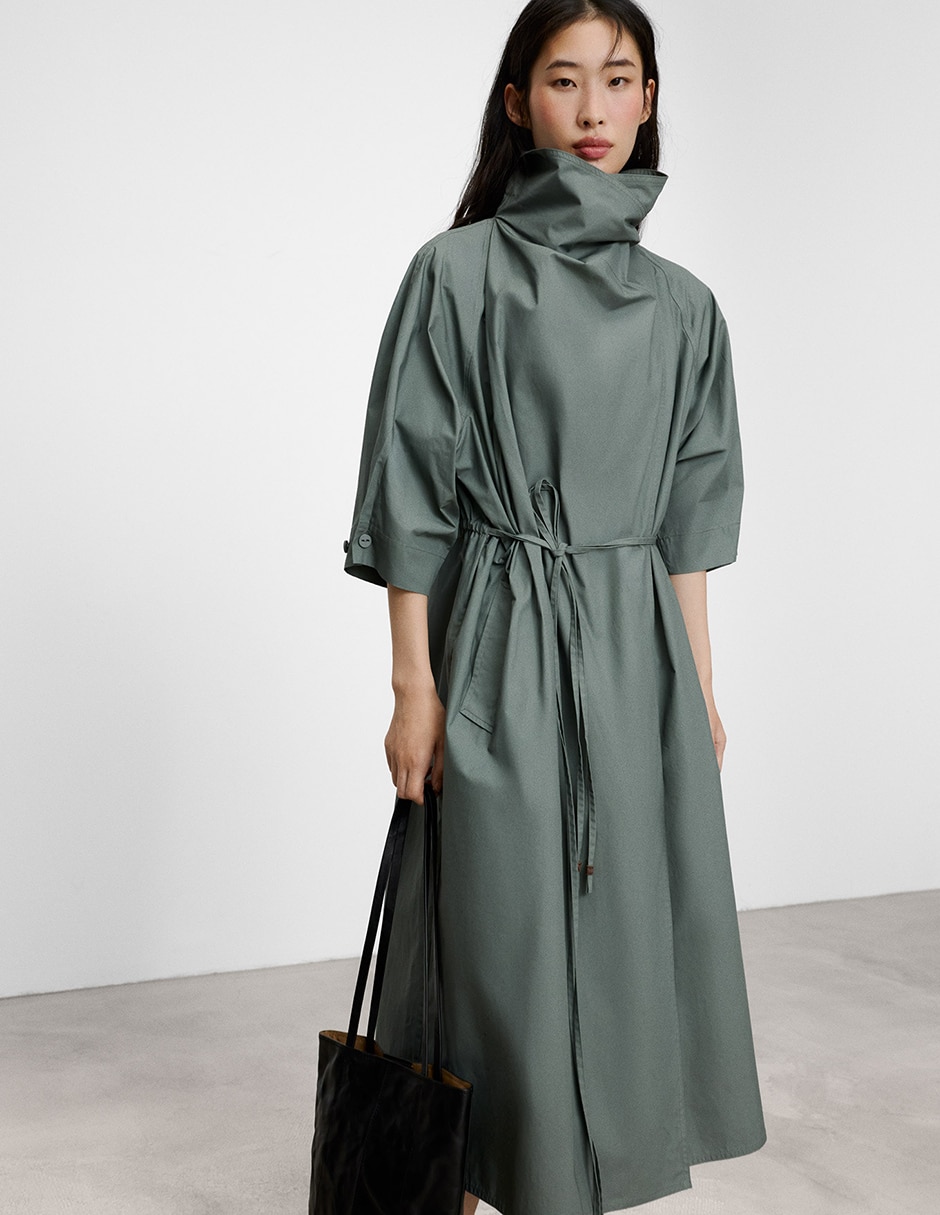 Vestido midi casual para mujer