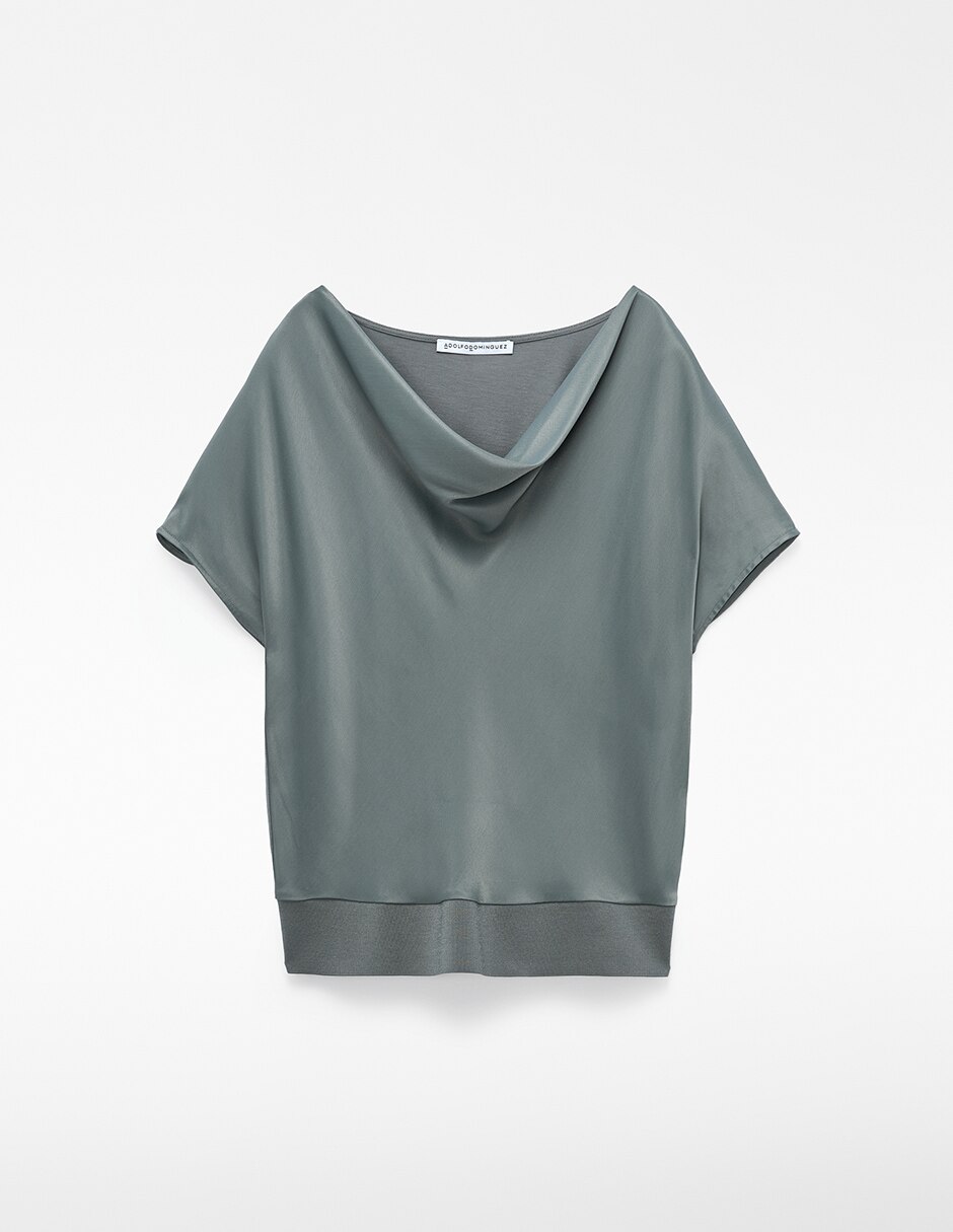 Blusa manga corta para mujer 3
