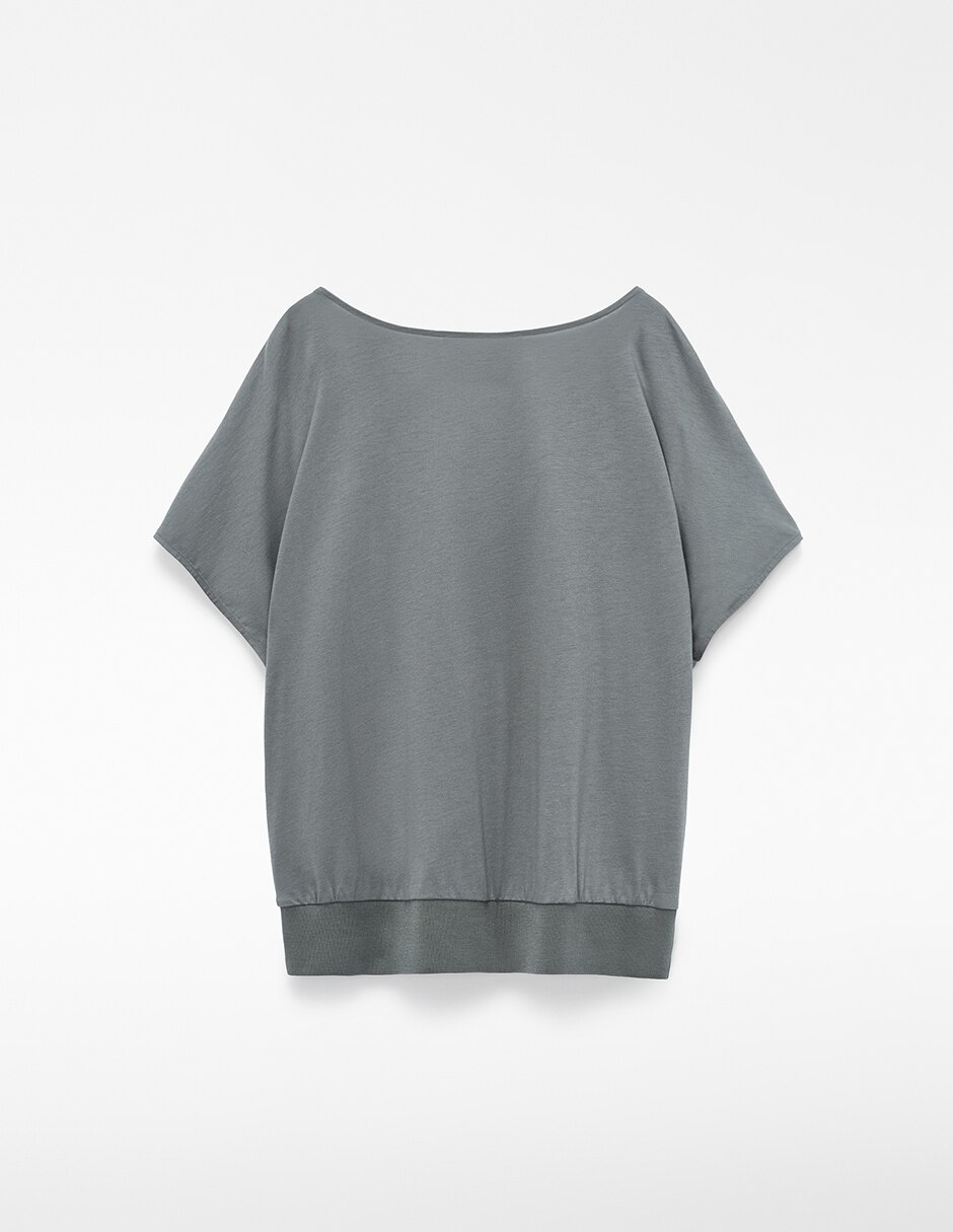 Blusa manga corta para mujer 4