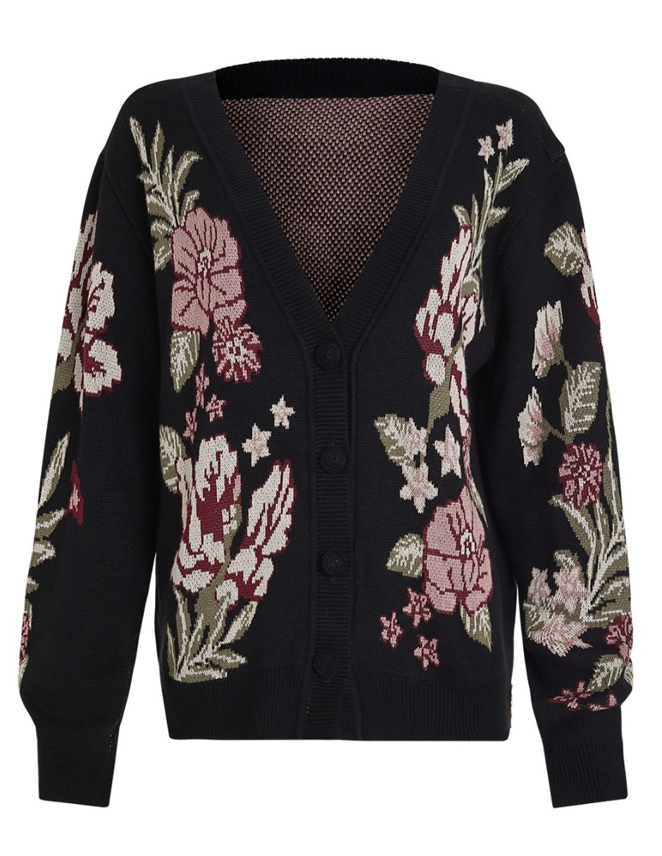 Suéter cuello V para mujer 6