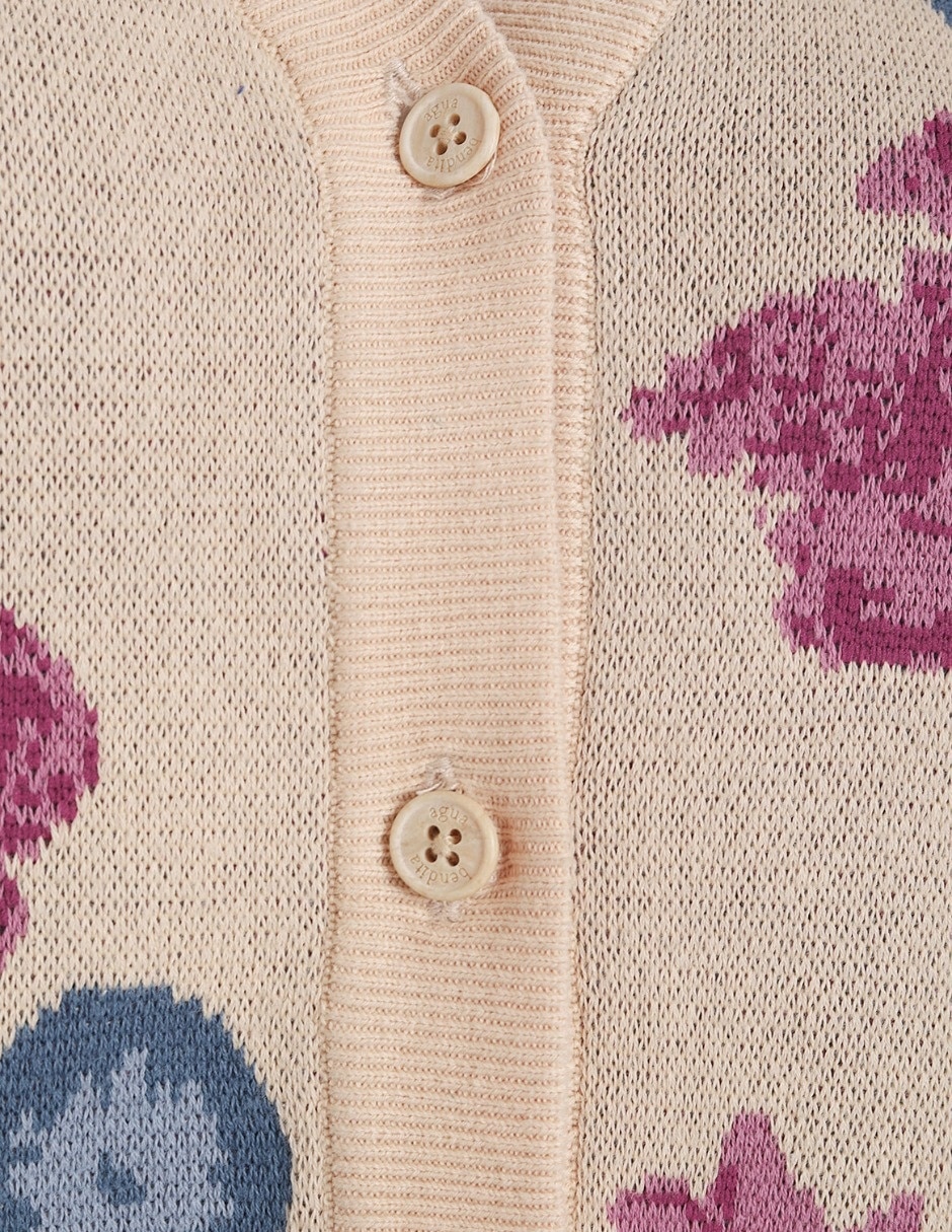 Suéter cuello V para mujer 5