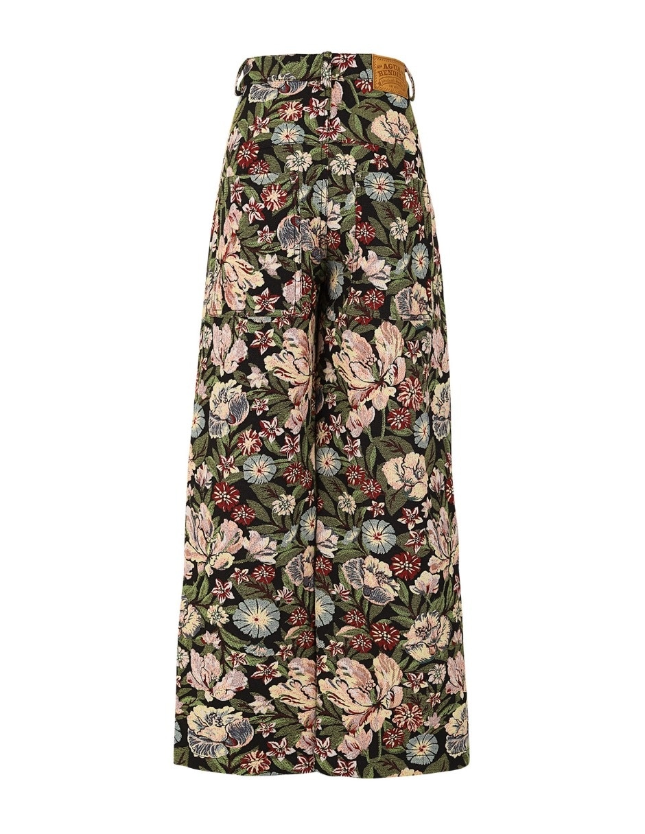 Pantalón amplio para mujer 4
